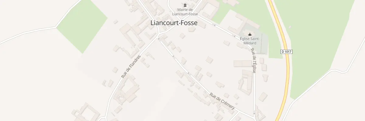 Plan du 4 Rue de Crémery à Liancourt-Fosse