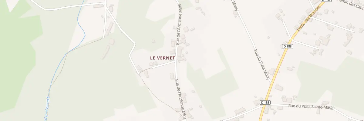 Plan du 12 Rue de l’Ancienne Mine à Montvicq
