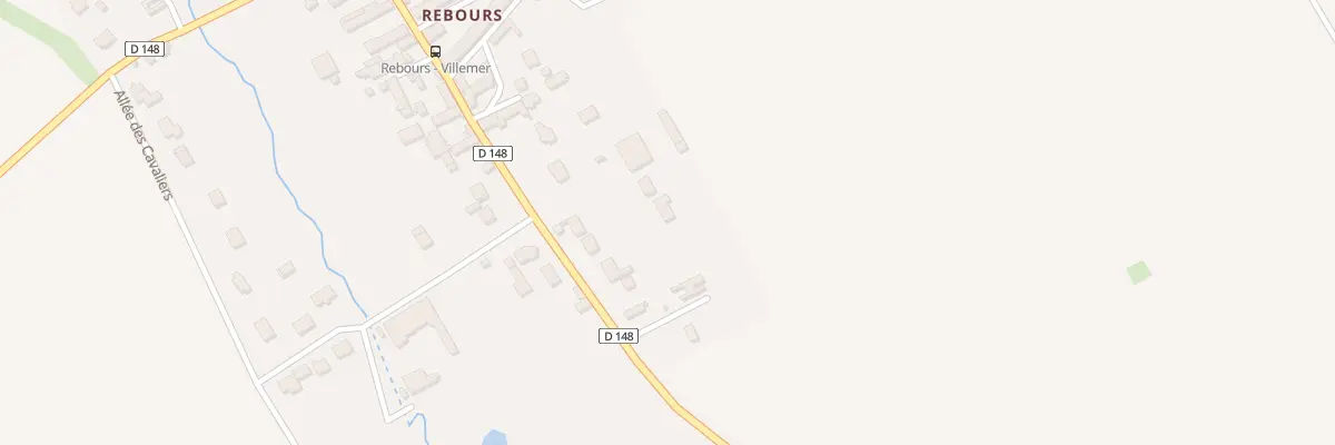 Plan du 12B Rue du Château à Villemer