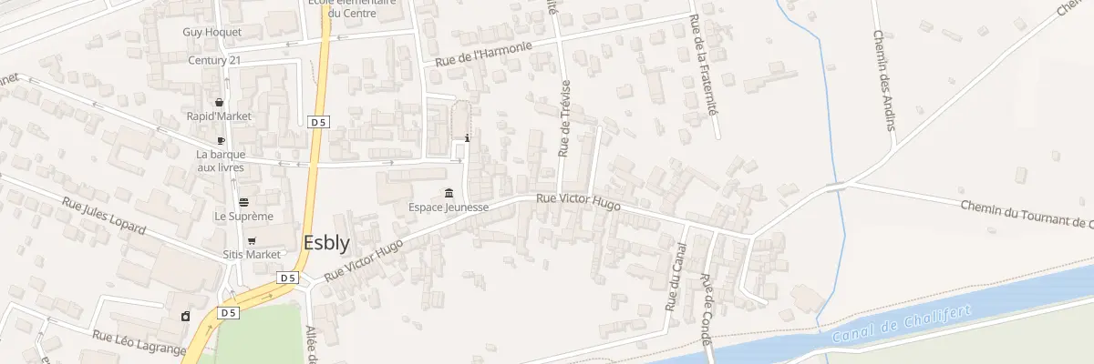 Plan du 41 Rue Victor Hugo à Esbly