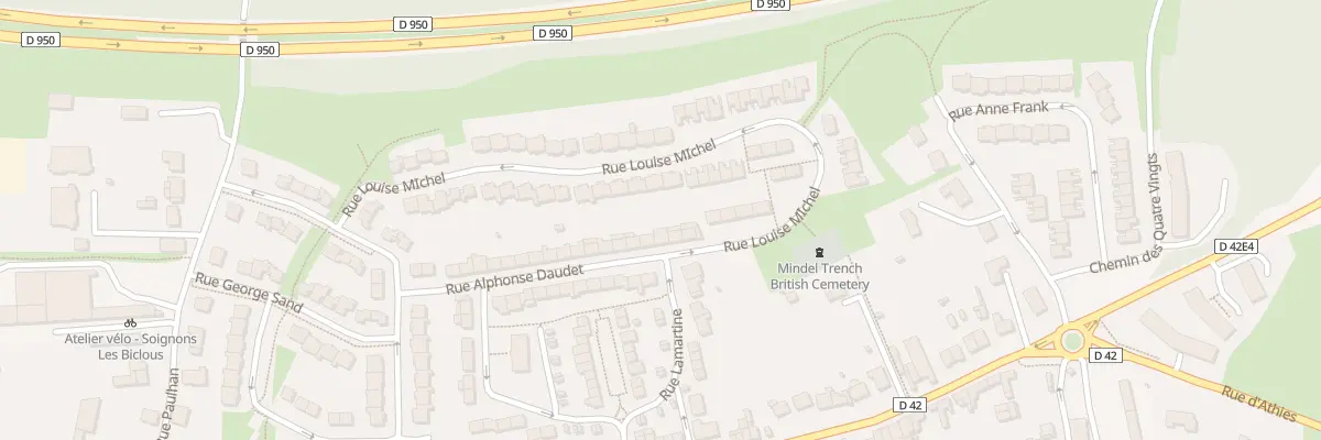 Plan du 6 Rue Alphonse Daudet à Saint-Laurent-Blangy