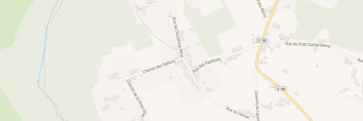 Plan du 3 Rue de l’Ancienne Mine à Montvicq