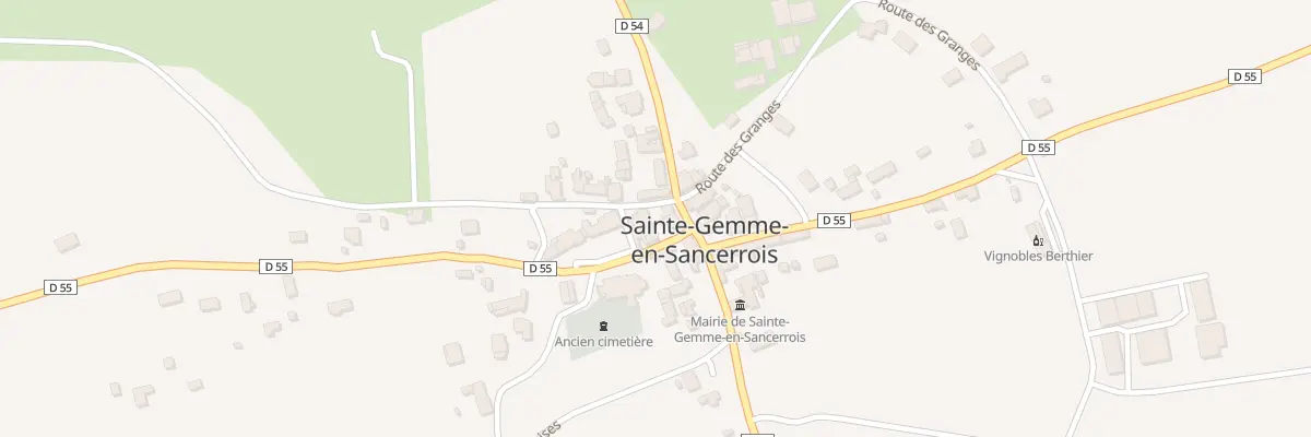 Plan du 3 Rte de Savigny à Sainte-Gemme-en-Sancerrois