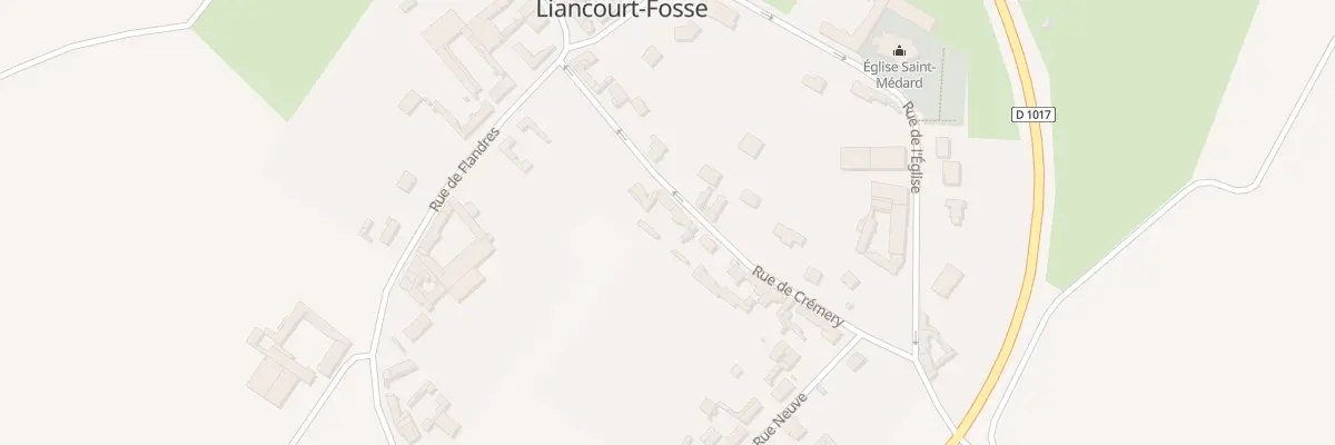 Plan du 3 Rue de Crémery à Liancourt-Fosse
