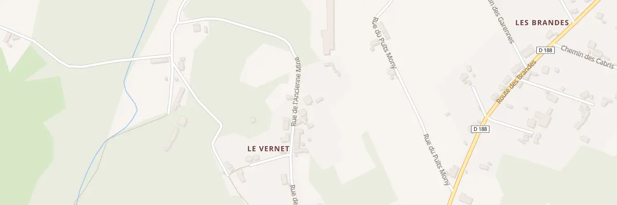 Plan du 22 Rue de l’Ancienne Mine à Montvicq
