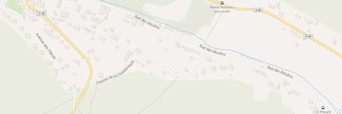 Plan du 47 Rue des Moulins à Nanteau-sur-Lunain