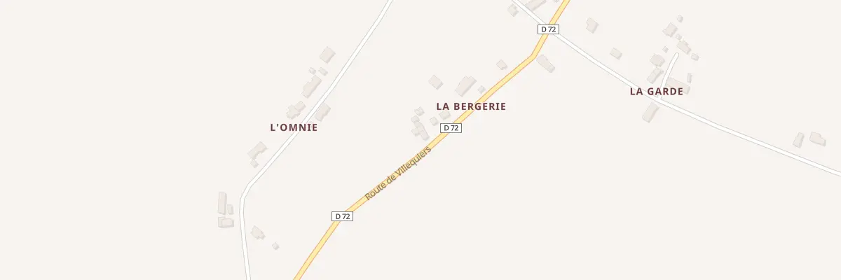 Plan du 10 La Bergerie à Couy
