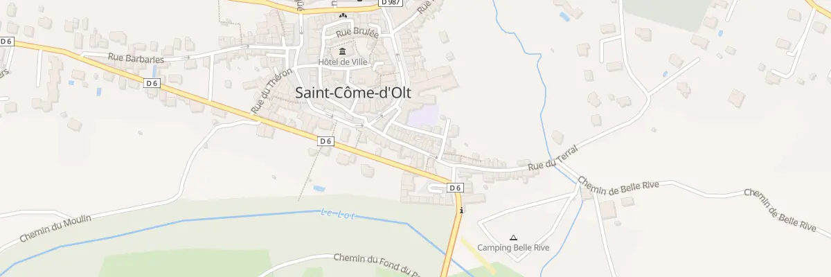 Plan du 9 Rue du Terral à Saint-Côme-d’Olt