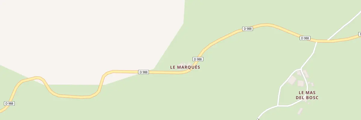 Plan du 5154 Le Mas Del Bosc à Gabriac