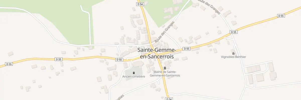 Plan du 1 Rte de Savigny à Sainte-Gemme-en-Sancerrois