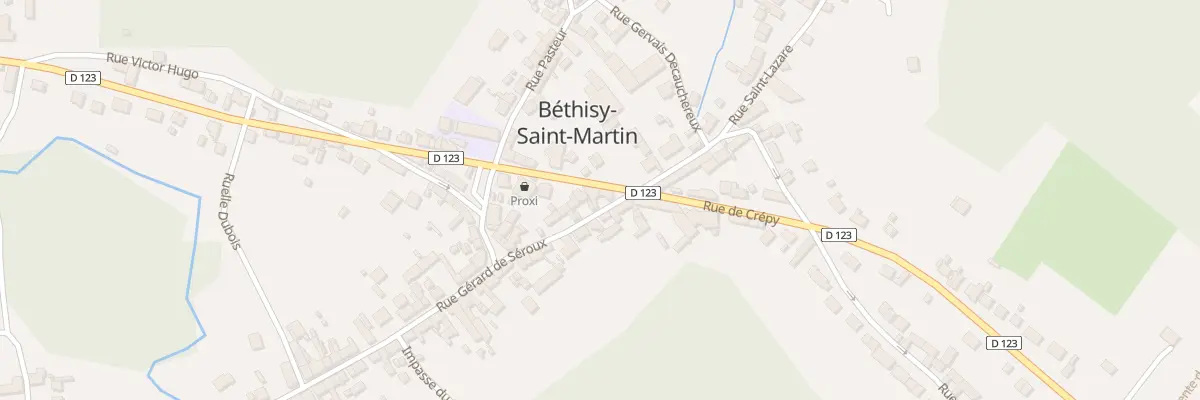 Plan du 77 Rue de Crépy à Béthisy-Saint-Martin