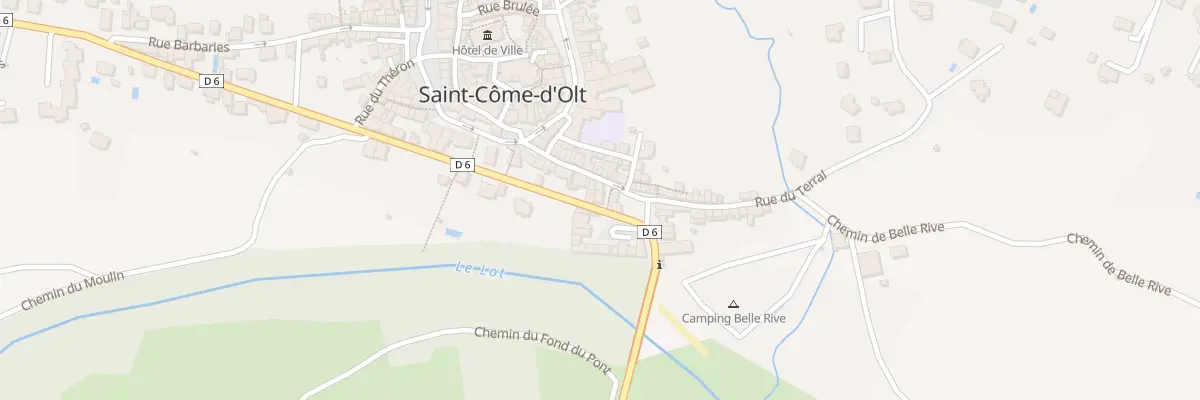 Plan du 18 Rue du Terral à Saint-Côme-d’Olt