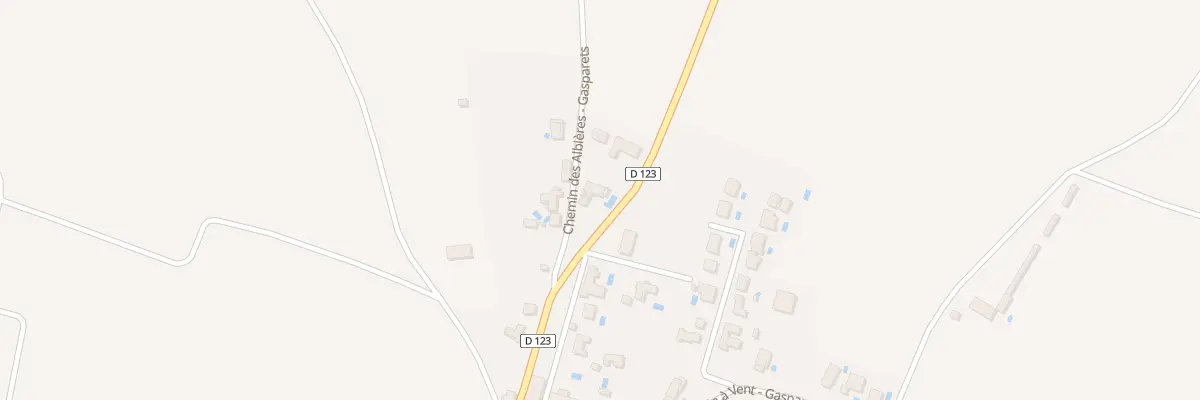 Plan du 13 Av de Narbonne - Gasparets à Boutenac