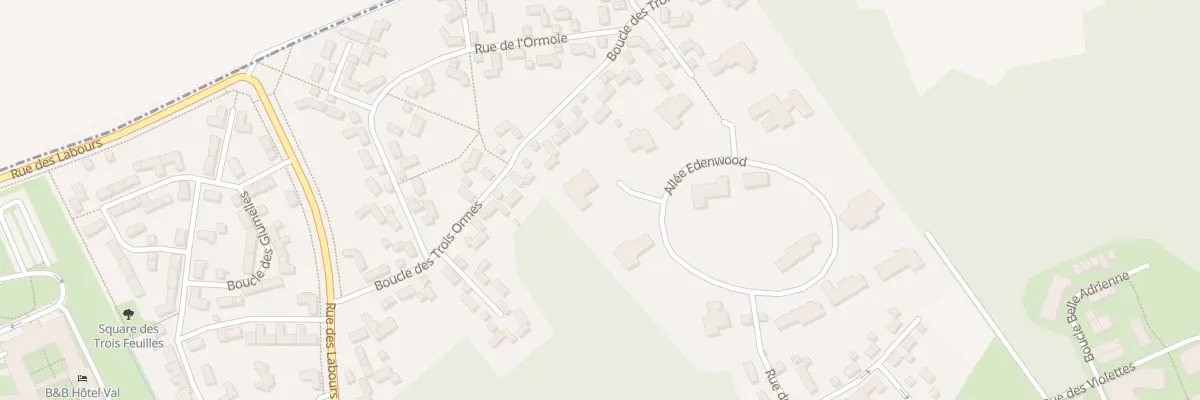 Plan du 18 All Edenwood à Magny-le-Hongre