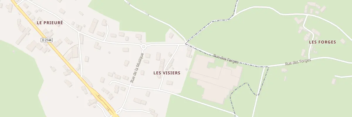 Plan du 5426 Les Visiers à Montaigut-en-Combraille