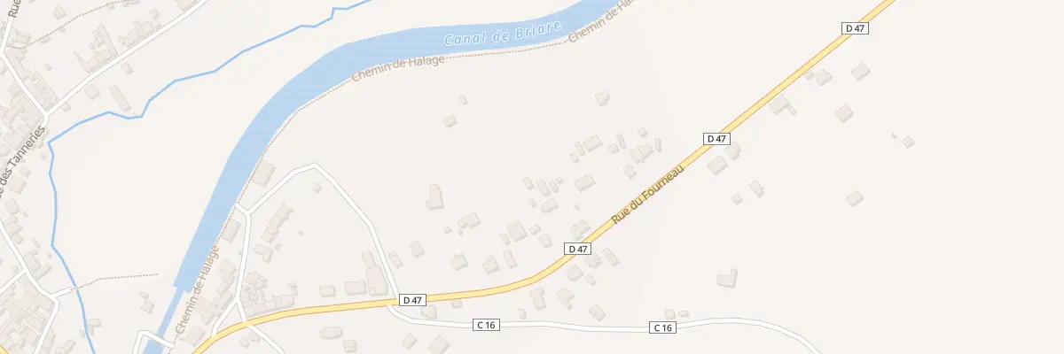 Plan du 33 Rue du Fourneau à Ouzouer-sur-Trézée
