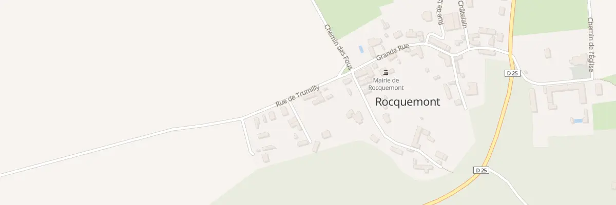 Plan du 5 Rocquemont à Rocquemont