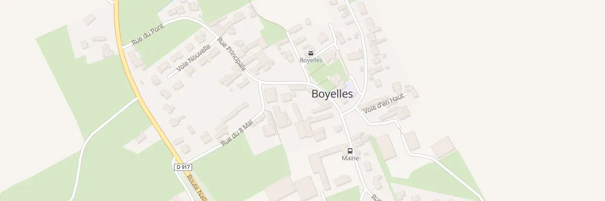 Plan du 7 Rue Principale à Boyelles