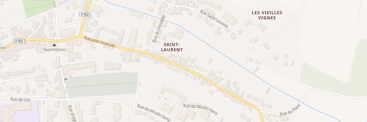 Plan du 19 Rue Jules Dubrulle à Nanteuil-le-Haudouin