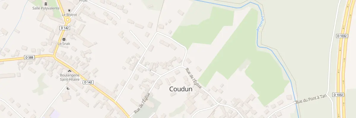 Plan du 185 Rue de l’Eglise à Coudun