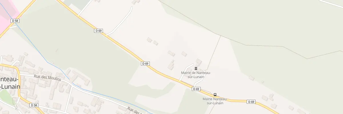 Plan du 54 Rue de Lorrez-le-Bocage à Nanteau-sur-Lunain