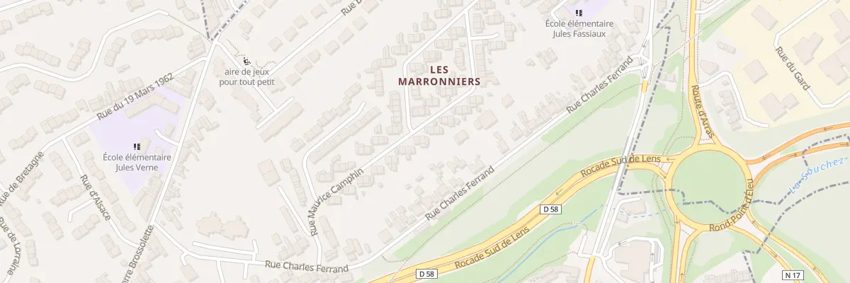 Plan du 17 Rue Camphin à Éleu-dit-Leauwette