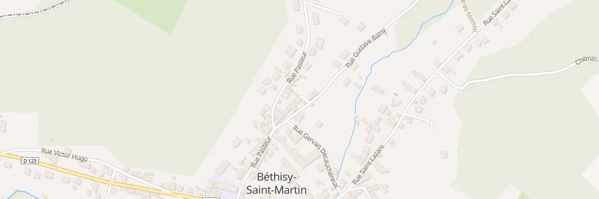 Plan du 58 Rue Gustave Balny à Béthisy-Saint-Martin