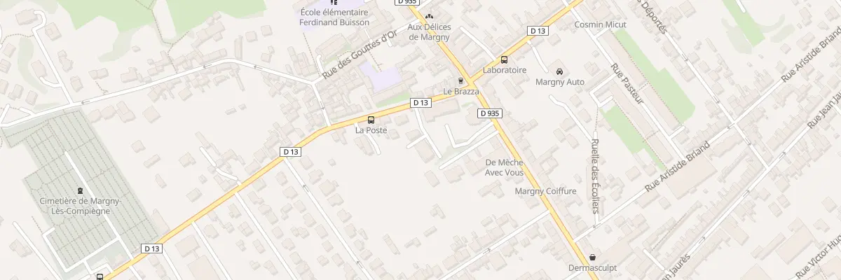 Plan du 53 Rue Louis Barthou à Margny-lès-Compiègne