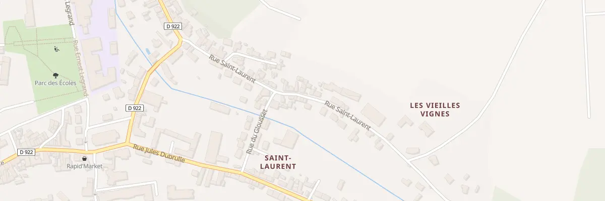Plan du 446 Rue Saint-Laurent à Nanteuil-le-Haudouin