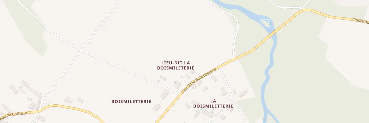 Plan du 21 La Boismiletterie à Griselles
