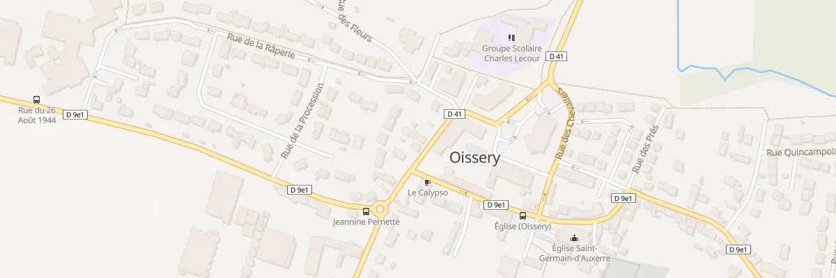 Plan du 11 Rue Jean des Barres à Oissery