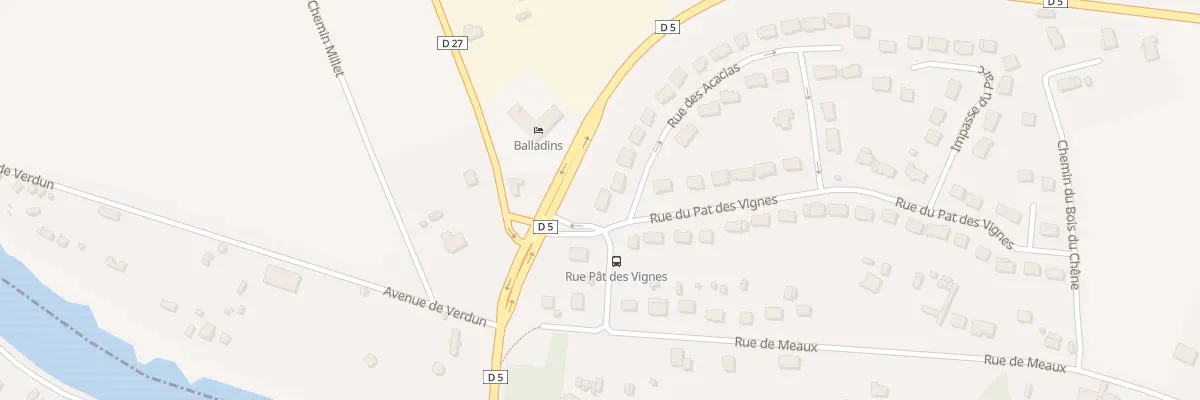 Plan du 1 Rue des Acacias à Isles-lès-Villenoy