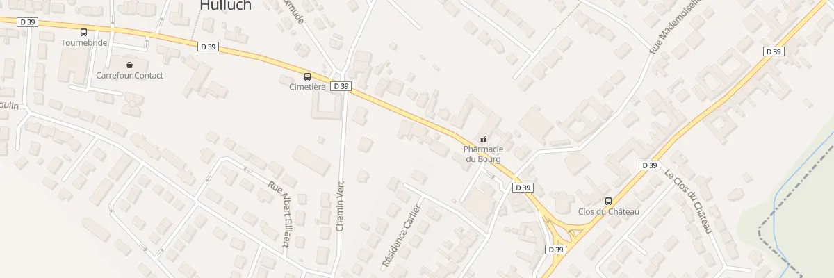 Plan du 21 Rue du Général Leclerc à Hulluch