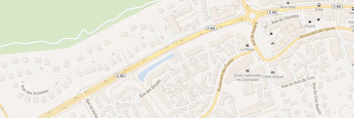 Plan du 32 Rue des Berges à Bailly-Romainvilliers