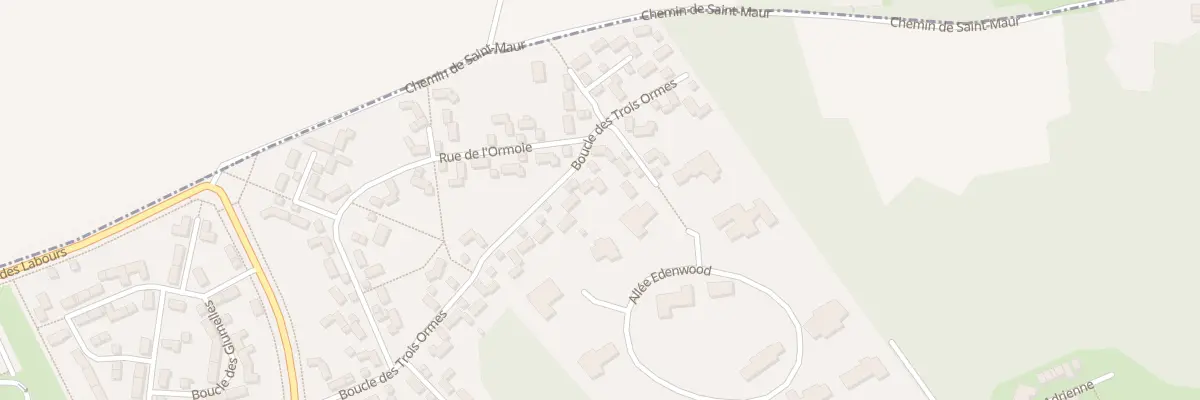 Plan du 38 Rue Boucle des Trois Ormes à Magny-le-Hongre