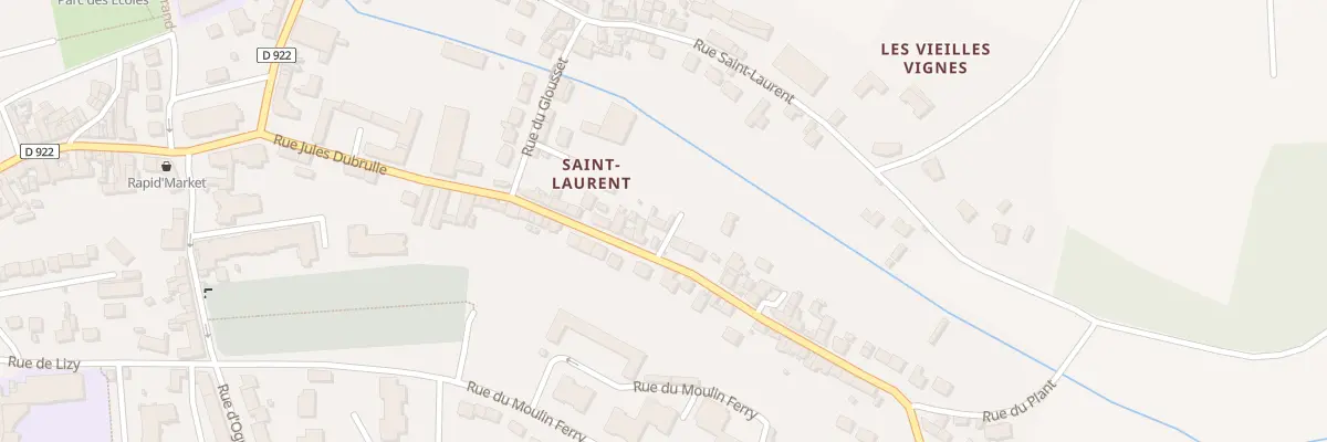 Plan du 23 Rue Jules Dubrulle à Nanteuil-le-Haudouin