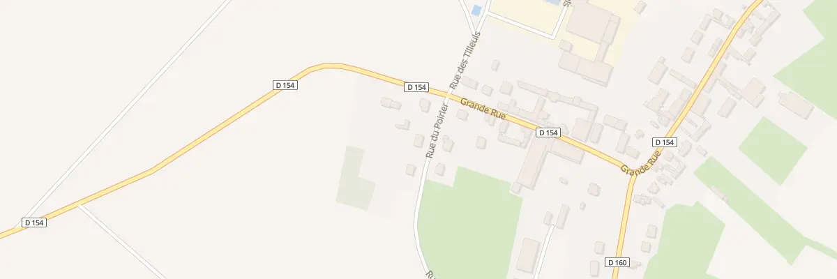 Plan du 2 Rue du Poirier à Amy