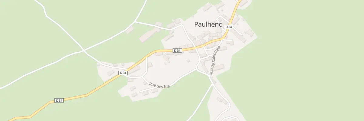 Plan du 5047 Le Bourg à Paulhenc