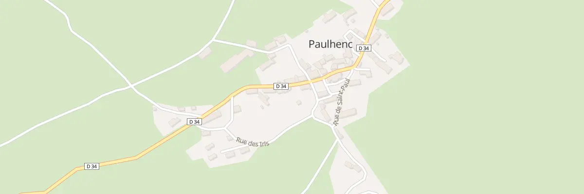 Plan du 5045 Le Bourg à Paulhenc
