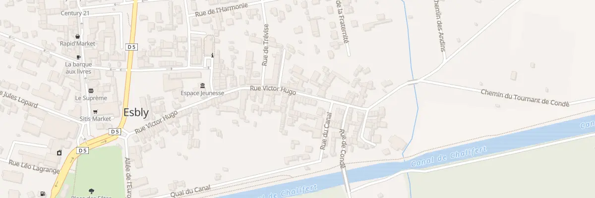 Plan du 106 Rue Victor Hugo à Esbly