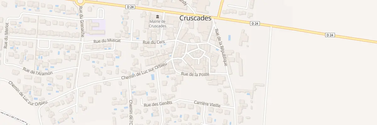 Plan du 3 Che de Ronde à Cruscades