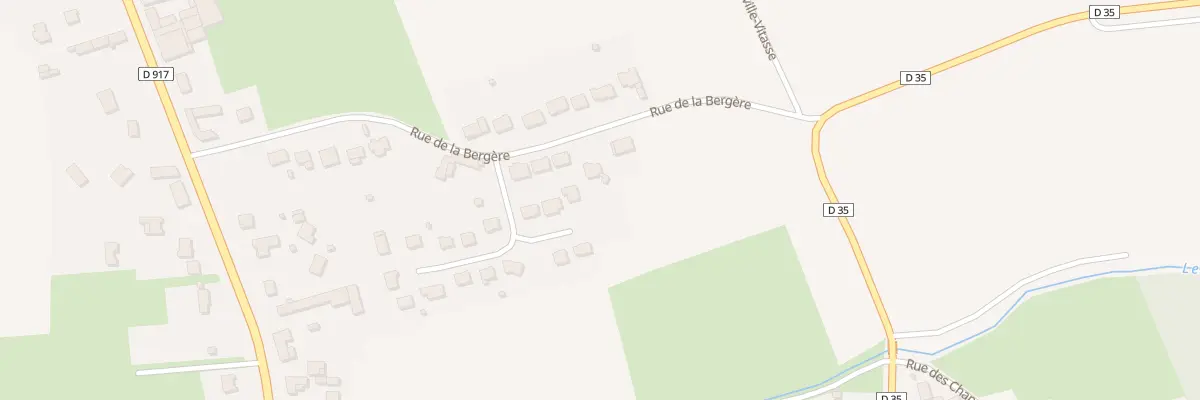 Plan du 12 Rue de la Bergère à Boiry-Becquerelle
