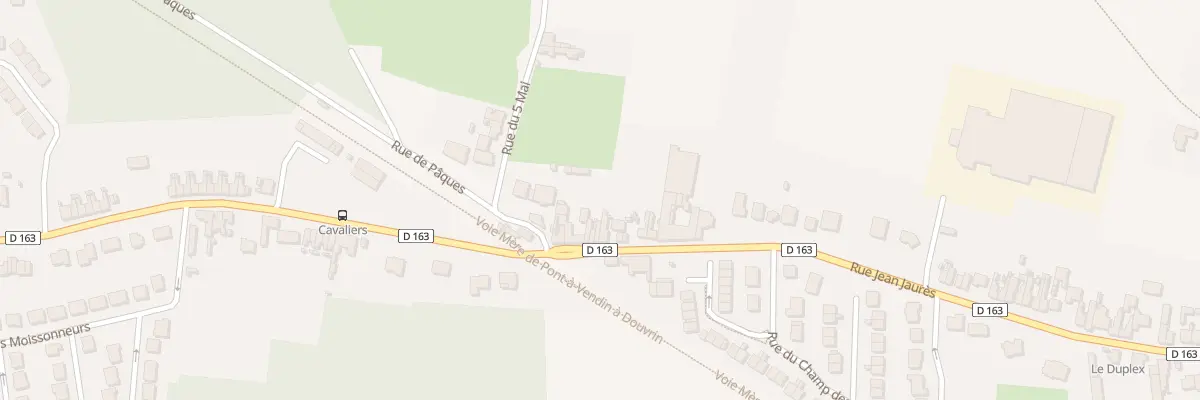 Plan du 153 Rue Jean Jaurès à Douvrin