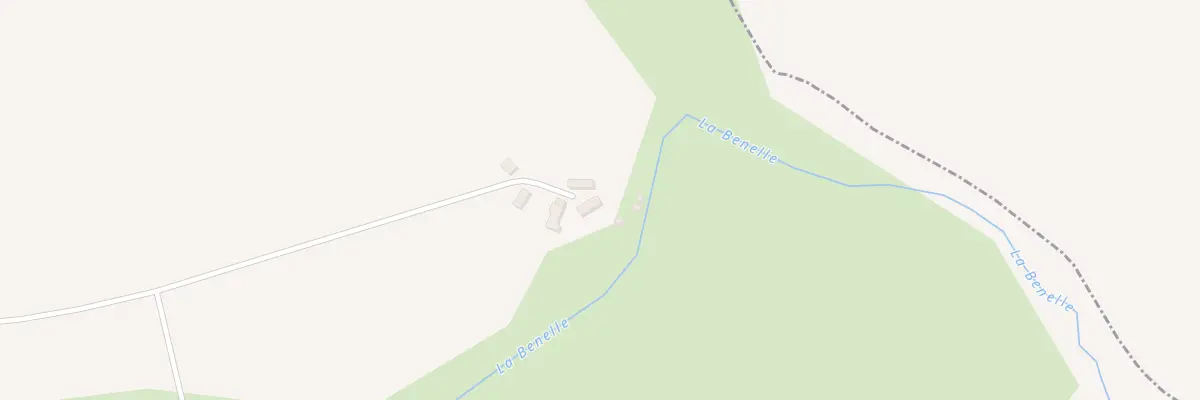 Plan du 104 La Banie à Jalognes