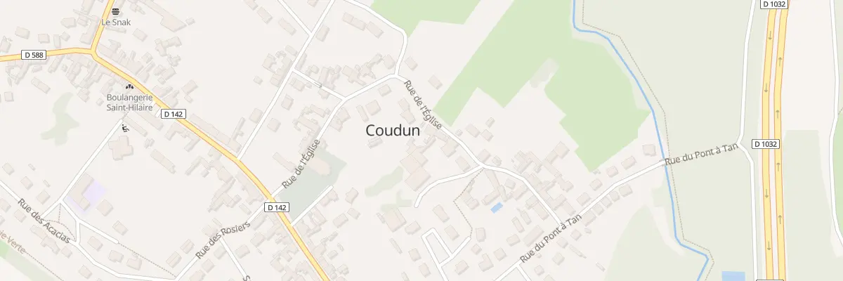 Plan du 258 Rue de l’Eglise à Coudun