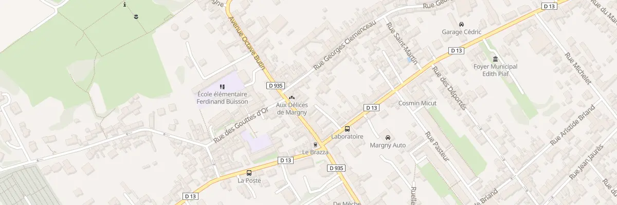Plan du 31B Rue de la République à Margny-lès-Compiègne