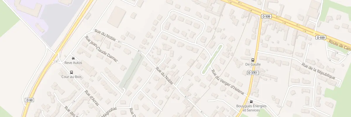 Plan du 26 Rue du Noble à Tilloy-lès-Mofflaines