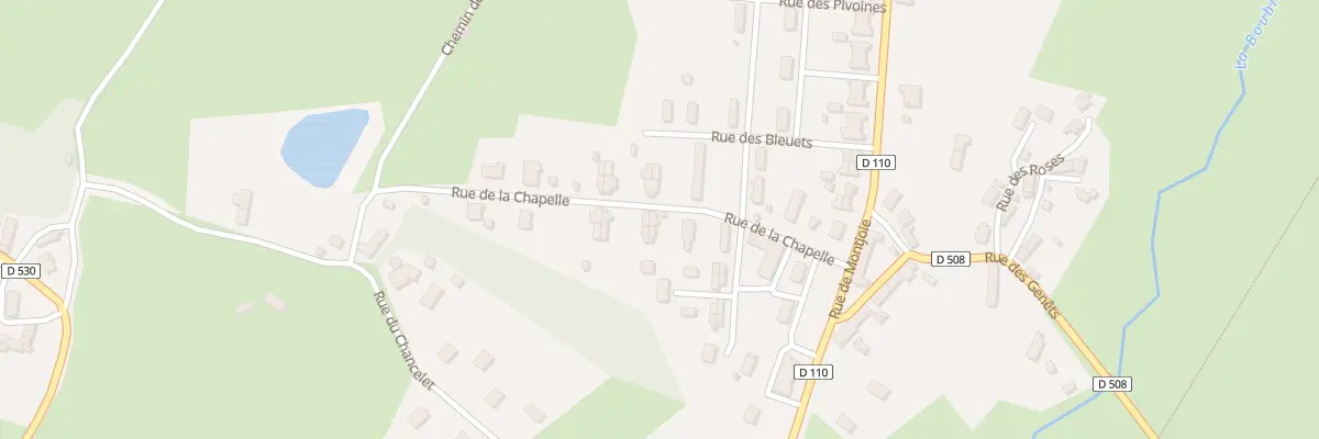Plan du 153 Rue de la Chapelle à Youx