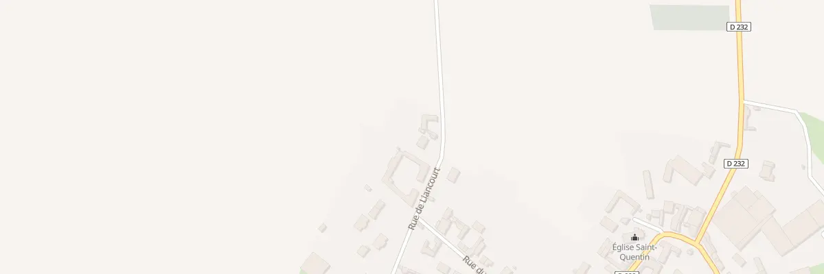Plan du 17 Rue de Liancourt à Gruny