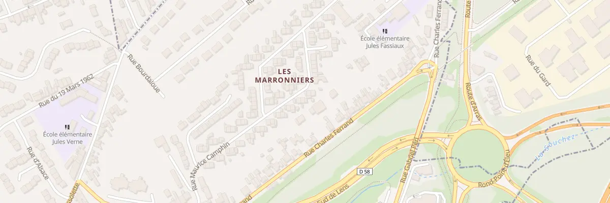 Plan du 5 Rue Camphin à Éleu-dit-Leauwette